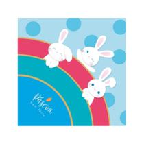 Saco para Ovos 150g (24x24cm) - Azul - 05 unidades - Cromus Páscoa - Rizzo