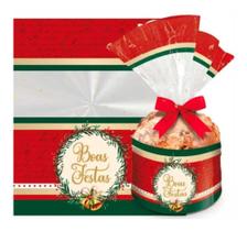 Saco Para Panetone 500g 20 Und Cromus