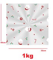 Saco Para Panetone 750g/1kg 32x45cm + Laço + Fecho 50 Und Saco Para Panetone 750g/1kg 32x45cm + Laço + Fecho 50 Und