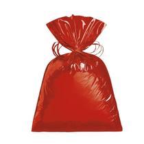 Saco para presente metalizado 15x22 para embalagem com 50 un