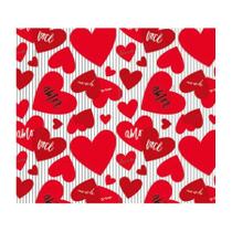 Saco Para Presente Soft Color Amo Você - 40 Unidades - Cromus -