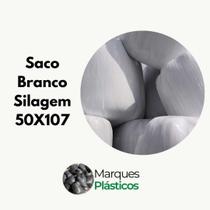 Saco Para Silagem Branco - 50X107 - Pacote com 100 Unidades