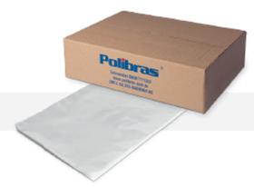 Saco plástico 0,12 médio sem furos c/ 600 unidades polibras Saco plástico 0,12 médio sem furos c/ 600 unidades polibras