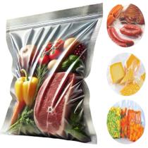 SACO PLASTICO A VACUO 20x30 MICRA 12 EMBALAGEM 1000 UNIDADES