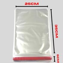Saco plástico adesivado BOPP 25x35+3 500 unidades Saco plástico adesivado BOPP 25x35+3 500 unidades