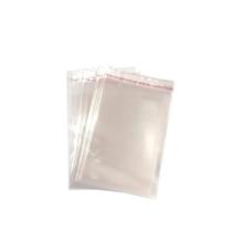 Saco Plástico Adesivado Transparente Tamanho 15cmx21cm Gala C/100 Unidades