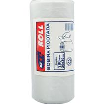Saco Plastico Bobina 20X30 Picotada 500GR 700UN Centralplast