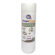 Saco Plástico Bobina Picotada Multiuso Tamanho 35cmX50cm 1 Unidade
