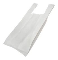 Saco Plastico Com Alça Branca Reciclada Grossa 15 Kg