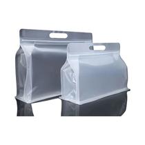 Saco Plástico Com Zíper E Fundo Plano Fosco, 50 Peças, Sacos De Embalagem De Alimentos Autoadesivos