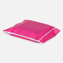 Saco Plástico Eco Envelope Segurança Rosa pink 32x40 50u