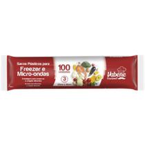 Saco Plastico em Bobina 23X35CM 3L P/FREEZER e Micro