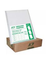 Saco Plástico Envelope 24x33 0,06 A4 Ofício C/4furos C/100un