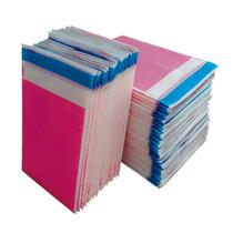 Saco Plástico Envelope Segurança com Bolha Rosa pink 32x40 50u