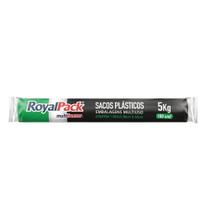 Saco Plástico Multifreezer Royalpack 28x40 cm 5kg - 24 Embalagens com 100 Unidades Cada
