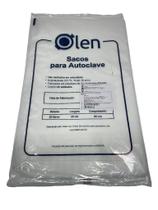 Saco Plástico para Autoclave 40x60cm com Capacidade de 20 Litros (Pacote com 20 Unidades) - Kasvi