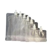 Saco Plástico Para Bebidas Com Bico De 0,86 Diâmetro, 10 Peças, Embalagem DIY Para Sucos, Leite,