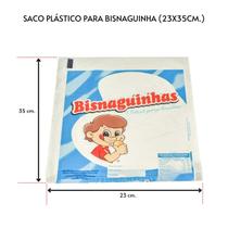 Saco plástico para bisnaguinha 23x35cm com 100 un. Saco plástico para bisnaguinha 23x35cm com 100 un.