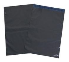 Saco Plástico Para Correio 20x30 Eco Cinza 500 Unidades