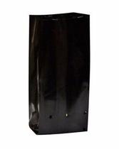 Saco plástico para mudas 15 x 24 x 08 cm preto 500 unidades