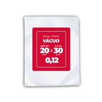 Saco Plástico para Vácuo 20cm x 30cm x 0,12 com 1000 unidades
