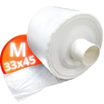 Saco Plástico Picotado Bobina Estrela Resistente Multiuso M 33X45 Rolo