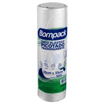 Saco Plástico Picotado Transparente 3L Bompack