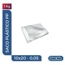 Saco Plástico PP - 0,5 - 1kg - Diversos Tamanhos - Dist Rio
