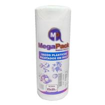 Saco Plástico Resistente Bobina Picotada Por Kg 25x35 Unidade