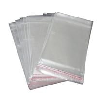 Saco Plastico Saquinho Adesivado Transparente 05X07 - 500 Un