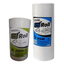 Saco Plástico Transparente 2 Bobinas Extra Forte Picotada