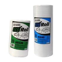 Saco Plástico Transparente 2 Bobinas Extra Forte Picotada