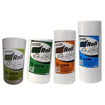 Saco Plástico Transparente 4 Bobinas Extra Forte Picotada