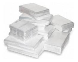 Saco Plástico Transparente 90x120 Esp.0,10 Polietileno 5kg Saco Plástico Transparente 90x120 Esp.0,10 Polietileno 5kg