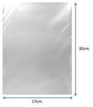 Saco plástico transparente brilhoso para embalagem tamanhos diversos Poli celofane PP - Plastimpel