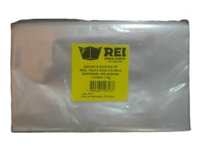 Saco plástico transparente PP 15x25x0,006 com 1 KG Saco plástico transparente PP 15x25x0,006 com 1 KG