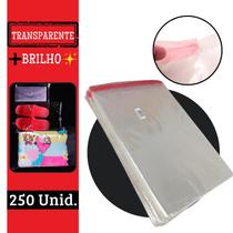 Saco Plastico Transparente Saquinho Adesivado 30x40 PP c/250
