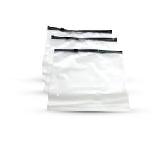 Saco Plástico Zip Lock Embalagem Fosco 40X55 Com 50 Unidades Eccomerce Loja Roupa Acessórios