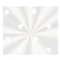 Saco Poli Branco Love 15x22cm c/100 - Cromus