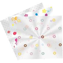 Saco Poli Transparente Decorado 25X37CM Diversas Estampas PCT com 100