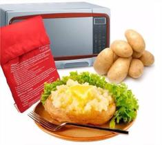 Saco Potato Express Para Assar Batatas 4 Min No Microondas - saco microondas
