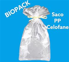 Saco pp celofone 50x70 1kg 40 unidades - BIOPACL