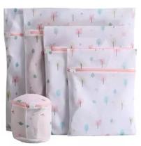 Saco Protetor Lavagem De Roupa Delicada Organizador 4 Peças