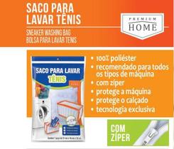 Saco Protetor Próprio Para Lavar Tênis Na Maquina Premium - Plastleo