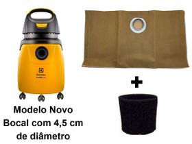Saco Reutilizável Aspirador Electrolux GT3000 + Filtro Motor