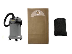 Saco Reutilizável Aspirador Karcher Nt 20/1 + Filtro Motor