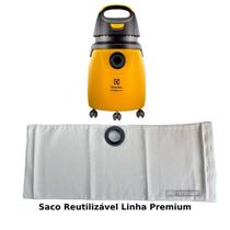 Saco Reutilizável Tecido Aspirador Electrolux GT 3000 - GT30N Saco Reutilizável Tecido Aspirador Electrolux GT 3000 - GT30N
