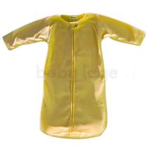 Saco Saquinho de Dormir Bebê Com Manga Sleep Bag Cobertor de Vestir Soft Amarelo Tam. M Saco Saquinho de Dormir Bebê Com Manga Sleep Bag Cobertor de Vestir Soft Amarelo Tam. M