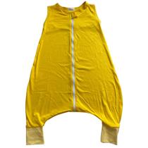 Saco Saquinho de Dormir Bebê Com Pé Sleep Bag Malha Verão Amarelo Tam. G Saco Saquinho de Dormir Bebê Com Pé Sleep Bag Malha Verão Amarelo Tam. G