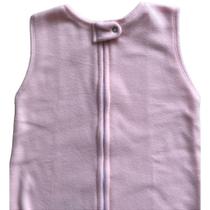 Saco Saquinho de Dormir Bebê Sleep Bag Cobertor de Vestir Soft Rosa Tam. P
